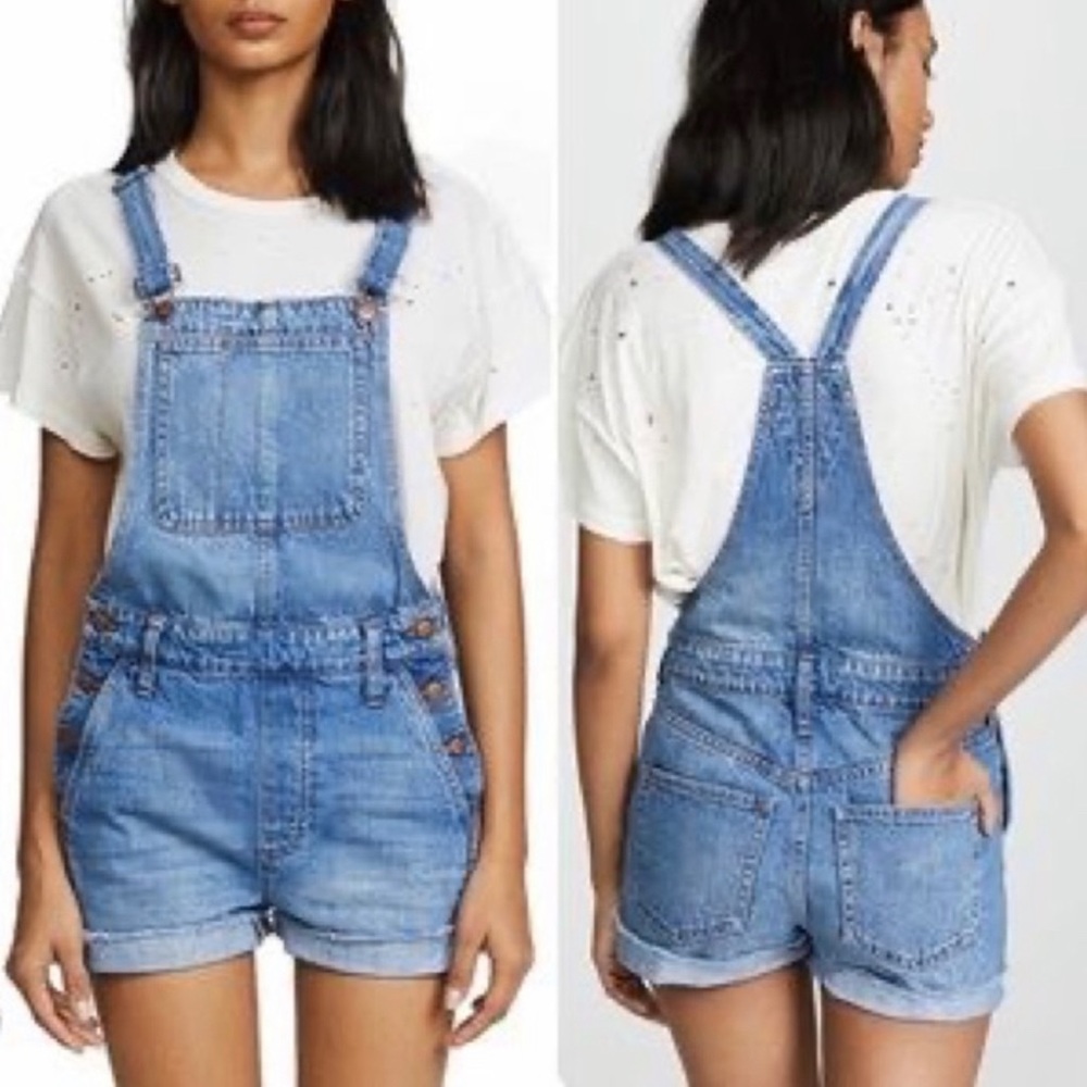 Madewell Overalls Shorts Size XS